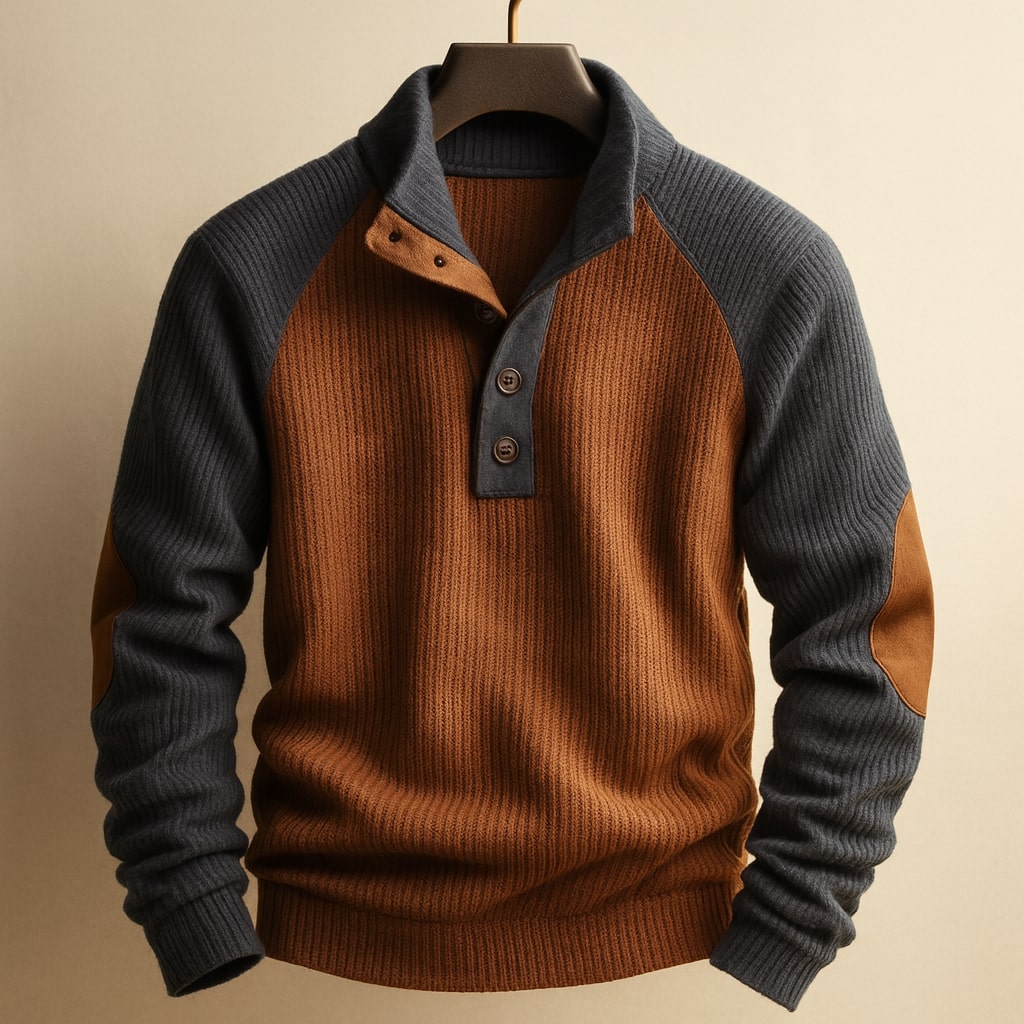 Dave | Ribbed Knit Sweater – Timeless Modern Essential